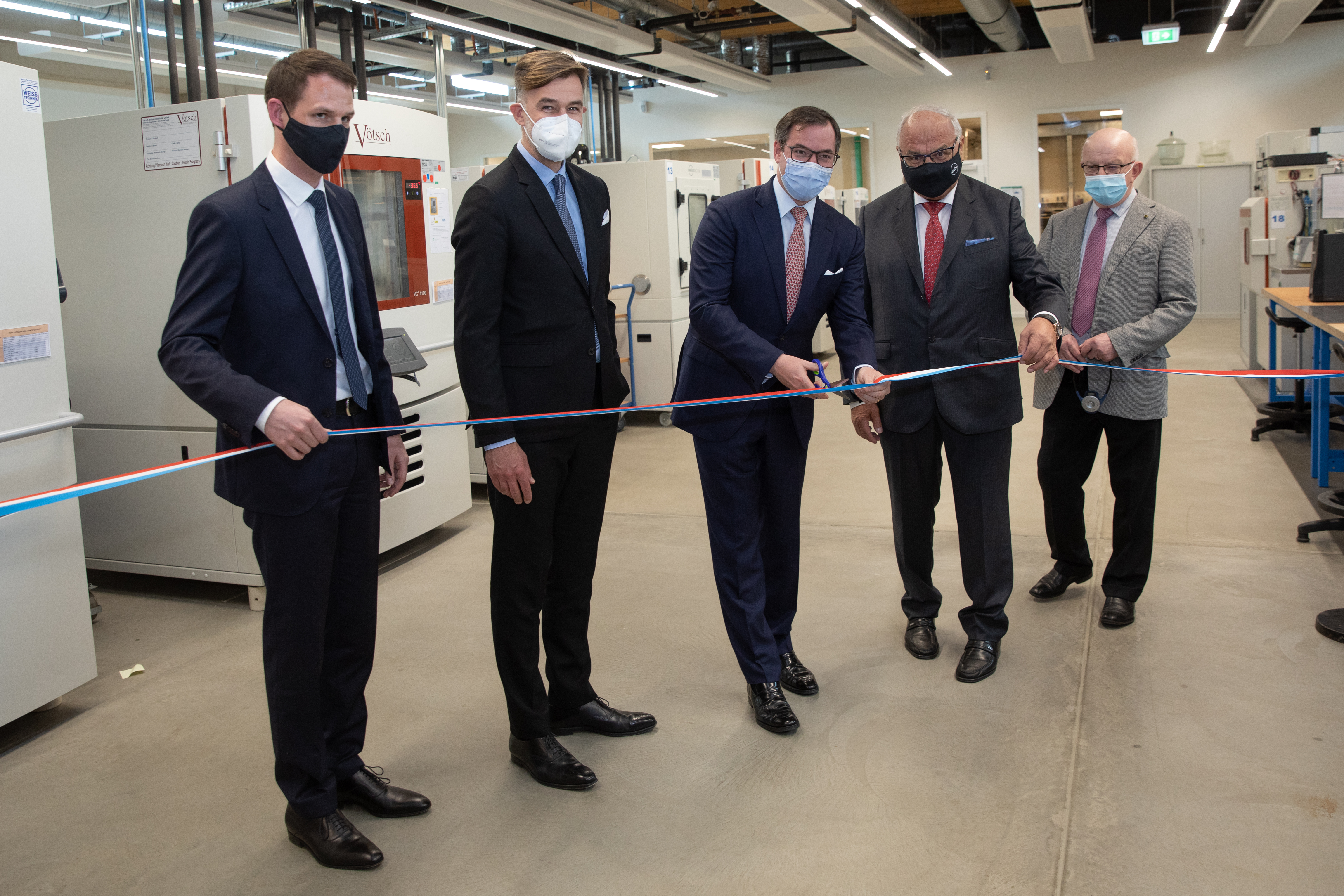 Opening of Cebi Luxembourg laboratory