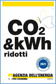 Green certificate «CO₂ & kWh reduced»